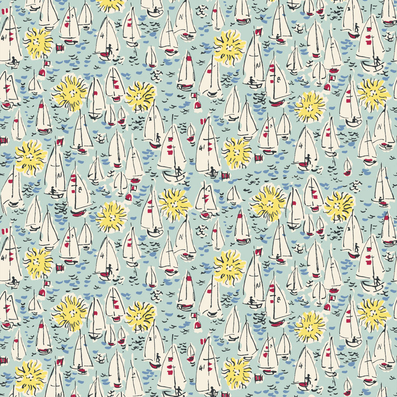 Wallpaper Roll, Aqua