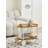 Iron Top End Table-97800042
