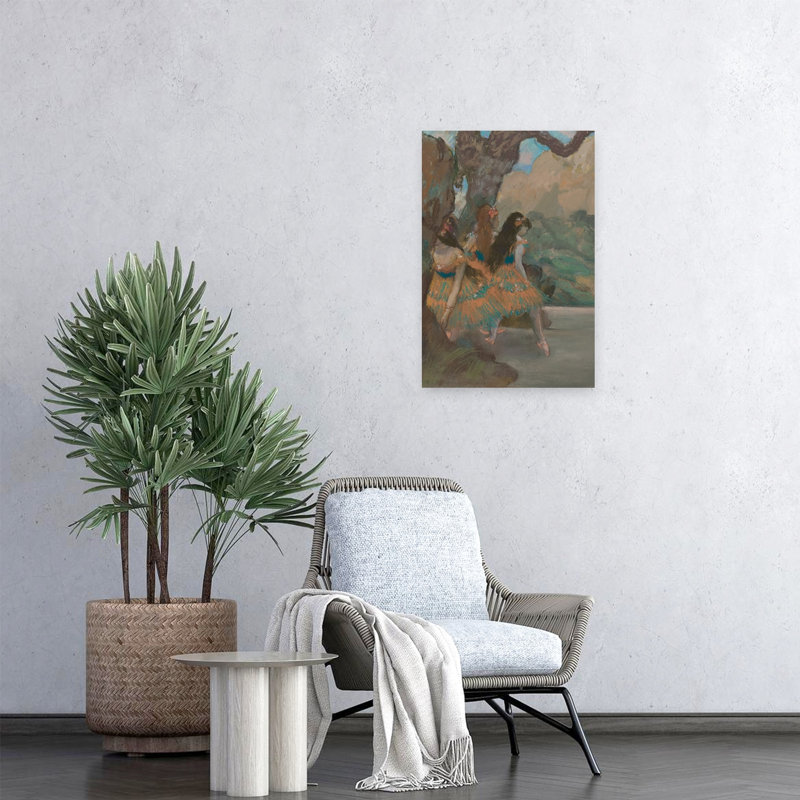 The Ballet Dancers, C.1877 Impressionist Abstract Contemporary Wall Art Print, 60.96cm H x 40.64cm W