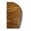 Casually Country Round Walnut Wood Dining Table-39862081-23515267