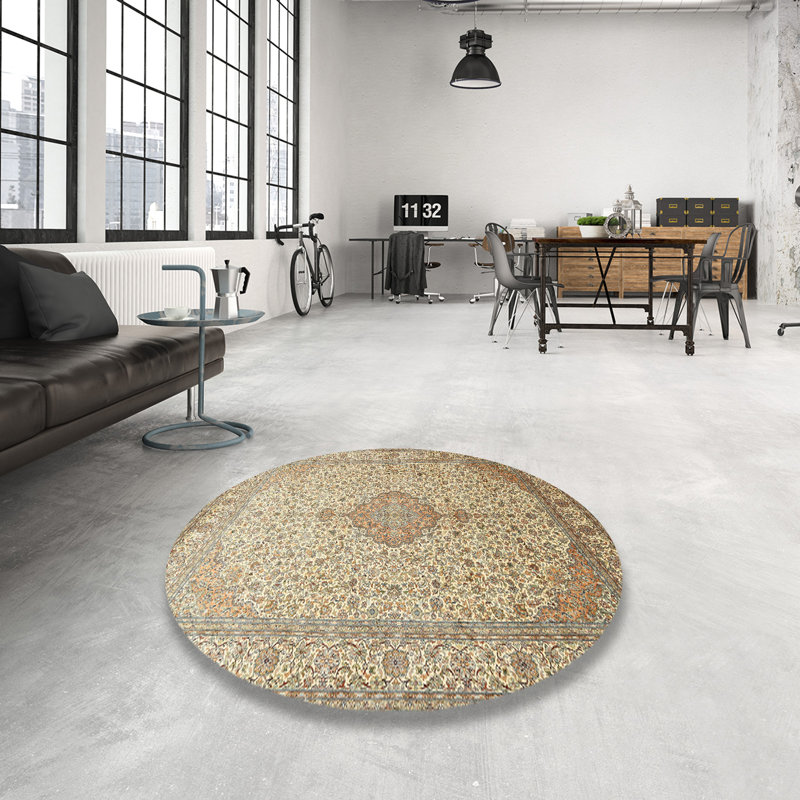 Anouk Oriental Indoor Rug, Round 4'