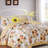 Somerset Sunflower Checkered Reversible Quilt Set with ruffle trim-207011583