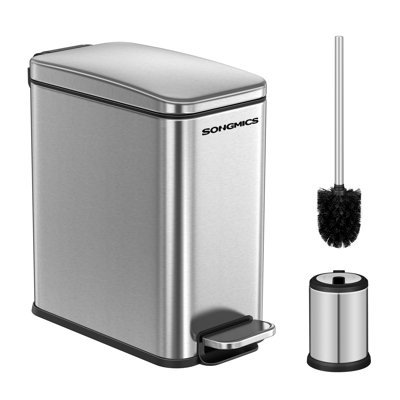 Bathroom Stainless Steel Small Trash Can