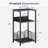 3 Tier Record Player Storage Cabinet Table Stand,Living Room Bedroom Office-1547367435