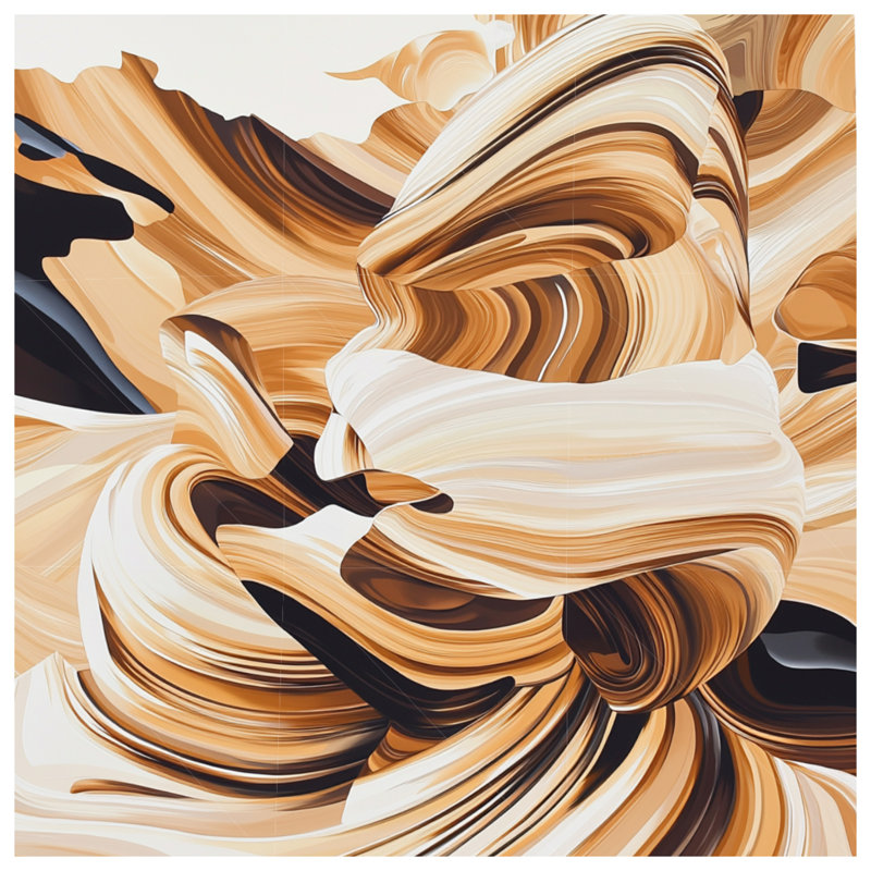 Abstract Bedding Art Comforter Modern, King