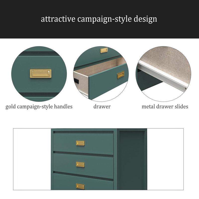 Commode pour enfants 5 tiroirs