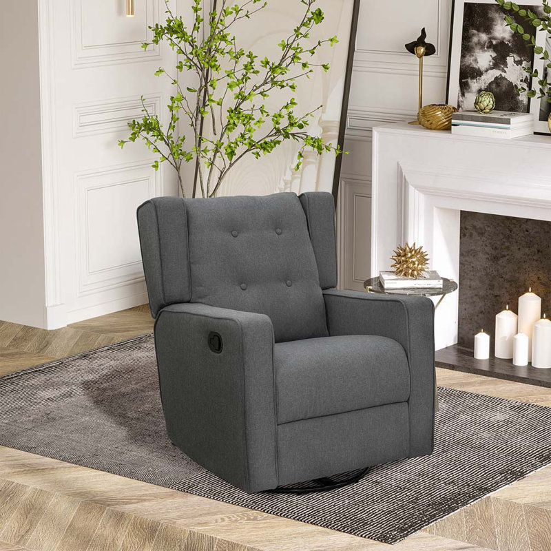 Fauteuil inclinable manuel pivotant