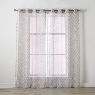 Beatriz Eyelet Sheer Curtain