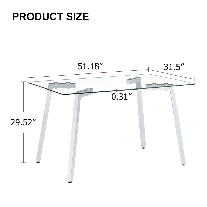 Glass Dining Table