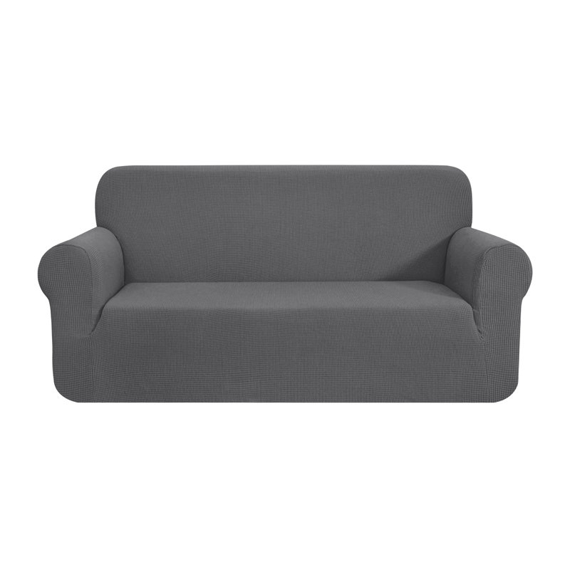 Box Cushion Slipcover, Light Grey, 104cm H x 178cm W x 107cm D
