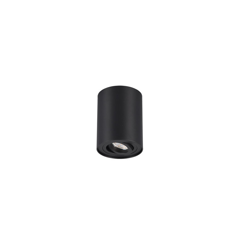 Dewitt 1-Light Flush Mount, Matte Black