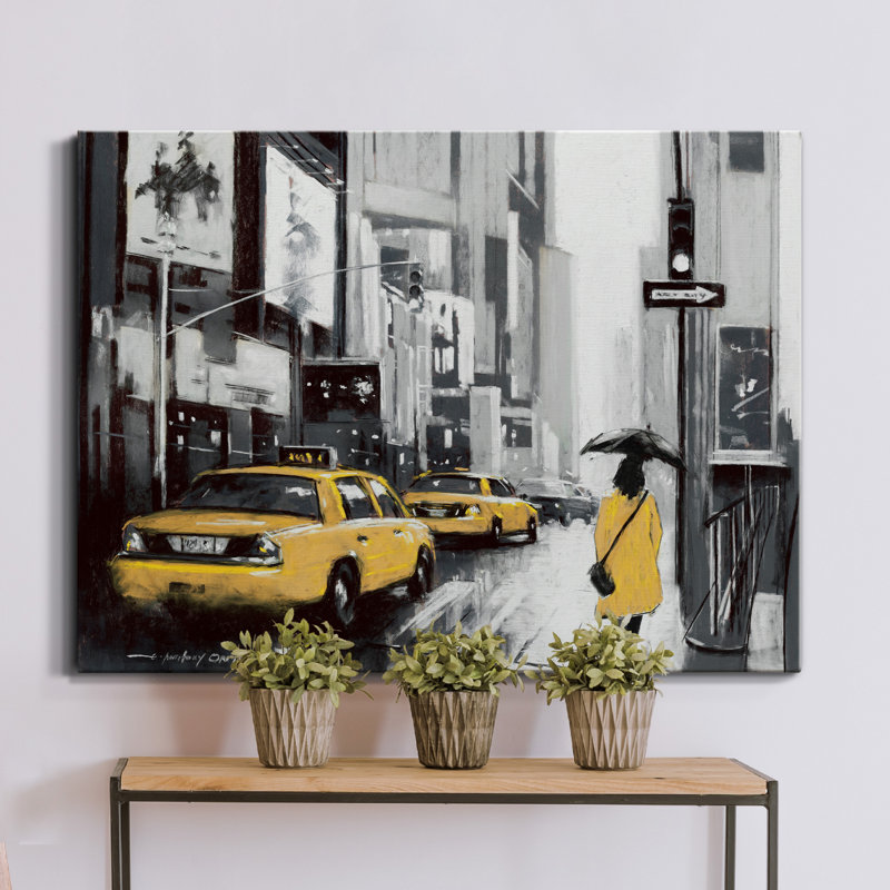 " New York City I ", 30" H x 40" W x 1" D
