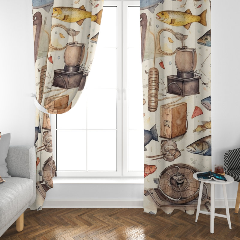 Paire de rideaux obscurcissant en polyester Greg, L 20 po x H 61 po