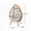 Chaise longue d'extérieur en osier Papasan-1415234865