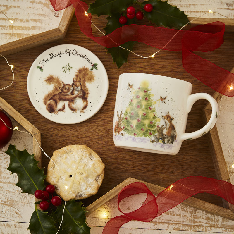 Classic Wrendale Designs,  Tree Mug & Coaster