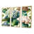 Toile avec cadre doré