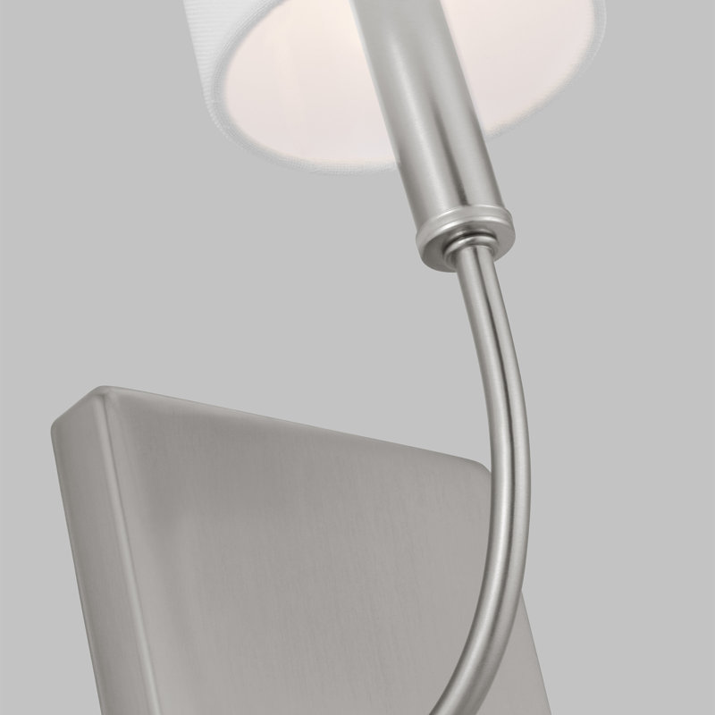 Dimmable Bath Sconce, Brushed Nickel