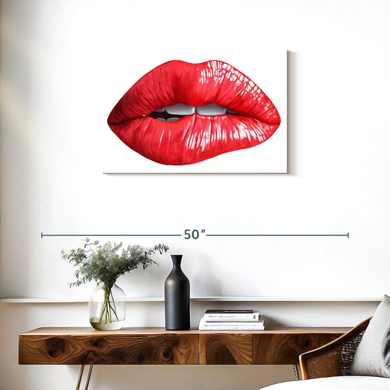 Shuttleworth Lip Biting, 20" H x 30" W