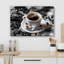 Café, café, espresso, grain, tasse à café, cuisine, cuisine, photographie, art moderne, décoration murale-98161846
