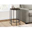 Table d'appoint, bout, rond, table d'appoint, petite, lampe, salon, chambre à coucher, table de chevet, contemporain-199699308