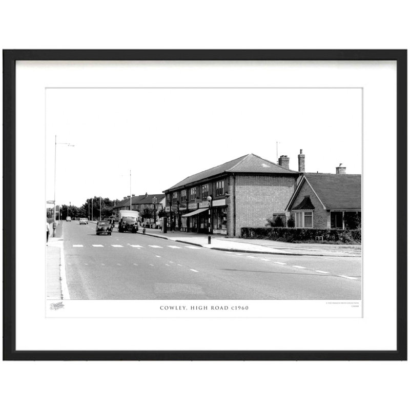 Cowley, High Road C1960 by Francis Frith - Single Picture Frame Print, 45cm H x 60cm W x 2.3cm D