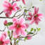 4 magnolias artificiels avec de véritables feuilles de contact et des fleurs en soie pour l'intérieur et l'extérieur-1617492182