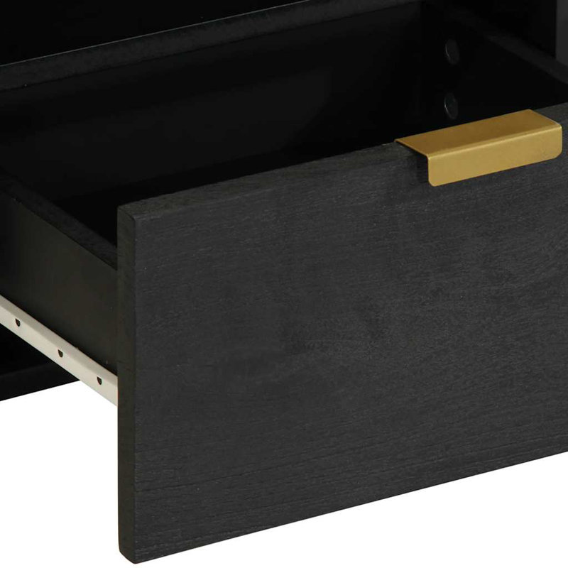 Agenor 40cm W Solid + Manufactured Wood Bedside Table