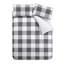 Grigg Chequered Duvet Cover Set with Pillowcases-1696442527-1696442524