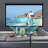 White 49'' x 74'' Manual Ceiling Mounted Projector Screen
