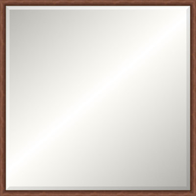 Dubois Solid Wood Beveled Mirror