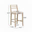 Ensemble de 2 tabourets de bar Christopher Knight Home l 19,25 po x P 21 po x H 42,25 po-129452094