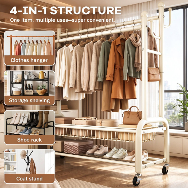 100 cm Clothes Rack