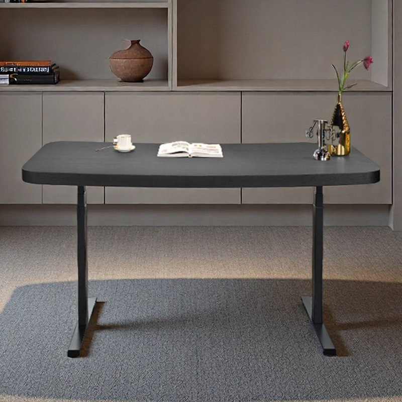 Bureau à hauteur réglable ou simple à écrire, Noir, H 51,18 po x l 55,12 po x P 27,56 po