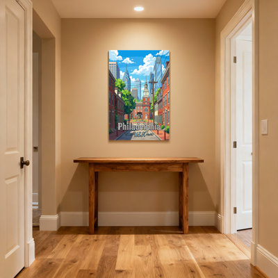 Vue de paysages urbains et de paysages urbains de Philadelphie, États-Unis, Street View