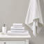Ensemble de 6 serviettes de bain en coton jacquard antimicrobien-591966866
