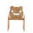Solid Wood Montessori Weaning Chair, Adjustable Height Toddler Activity Chair with Fun Tiger Design & Heavy Duty Support (176 lbs Capacity)-2054561670
