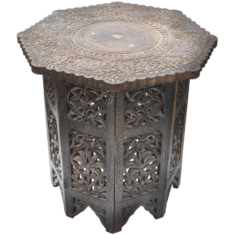 Solid Wood End Table
