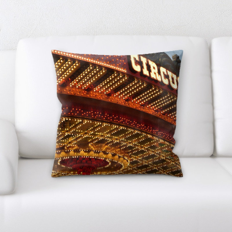 Microsuede Reversible Throw Pillow