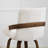 26" Swivel Upholstered Counter Stool with Walnut-Finish Bentwood Accent-1576192880-1576192887