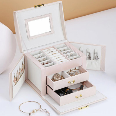 Boîte à bijoux avec tiroir