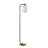 Textured Glass Floor Lamp