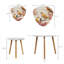 Ensemble de 2 tables basses gigognes Triangle