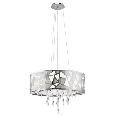 Lustree tambour 3 lumières unique Brumbelow