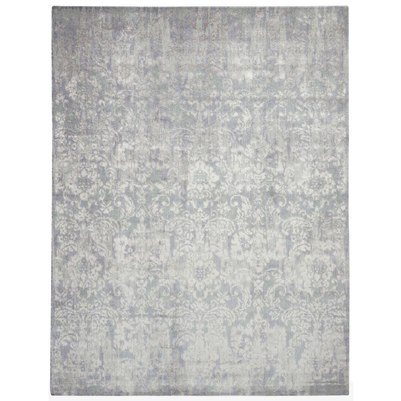 Zephyr Curtain Abstract Indoor Rug, Rectangle 9'9" x 13'9"