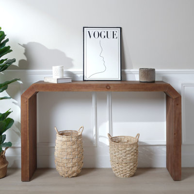 Wood 52'' Console Table