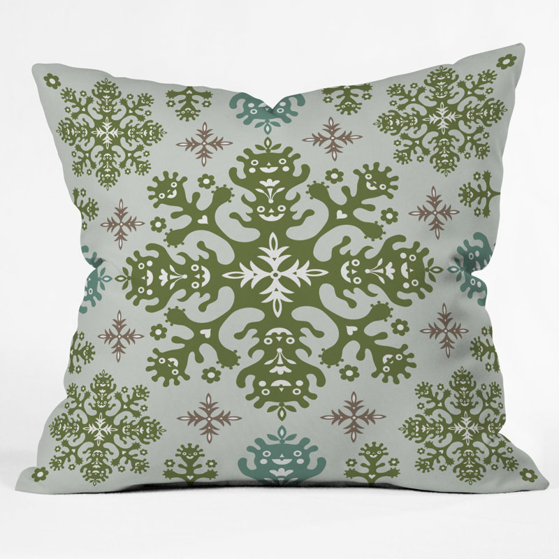 Coussin Andi, Terre, 26 po x 26 po