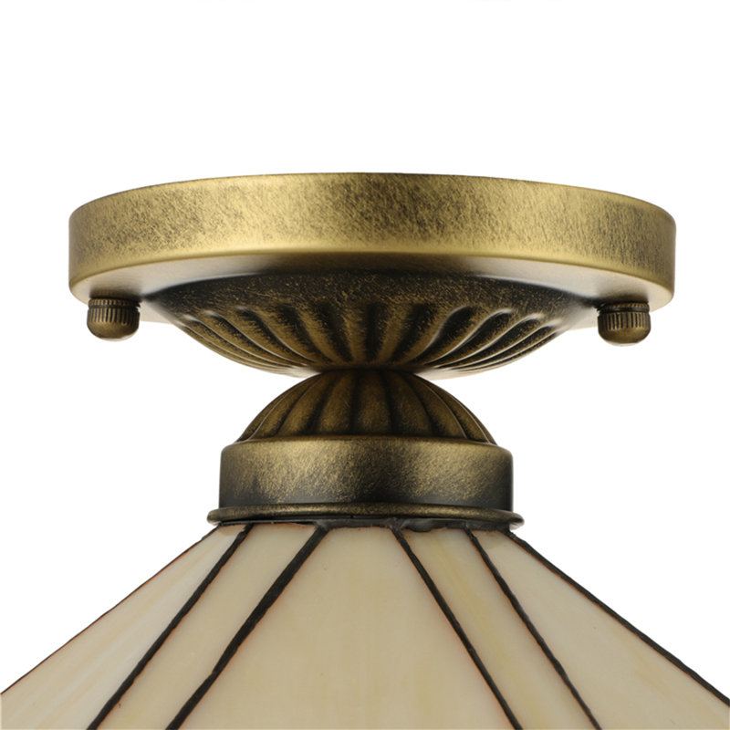 Attamore Glass Flush Mount
