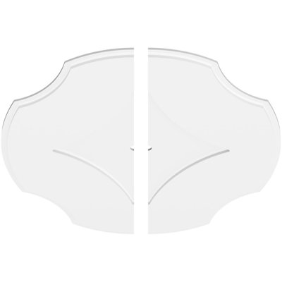 Médaillon de plafond contemporain en PVC Percival