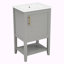 Meuble-lavabo simple 20 po avec plateau Shokraji-185137531