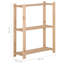 Marsh Solid Wood Standard Bookcase-1775851175